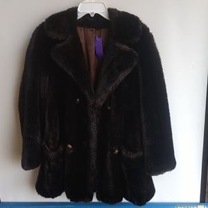 Mincara faux fur coat
